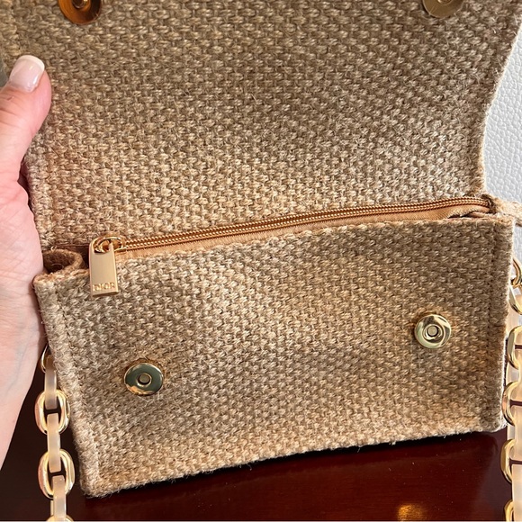 Dior Beauty raffia clutch or shoulder bag, excellent condition, with gift box - Picture 12 of 15